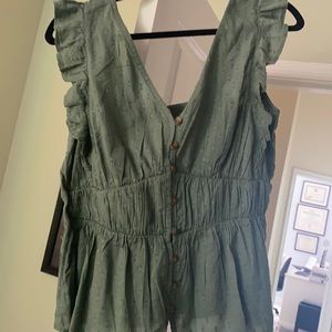 Sage Green Old Navy top
